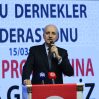 AA 20250315 37351436 37351433 TBMM BASKANI KURTULMUS ORDU DERNEKLER FEDERASYONU IFTAR PROGRAMINA KATILDI