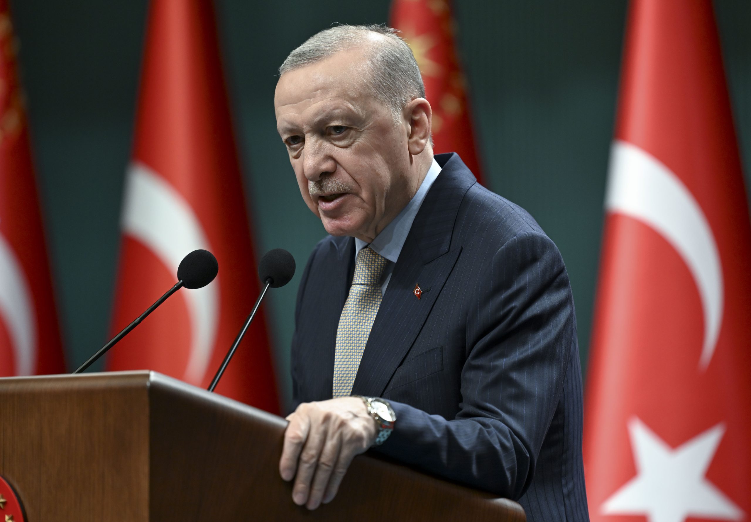 AA 20250324 37435312 37435310 CUMHURBASKANI ERDOGAN KABINE TOPLANTISININ ARDINDAN ACIKLAMALARDA BULUNDU scaled