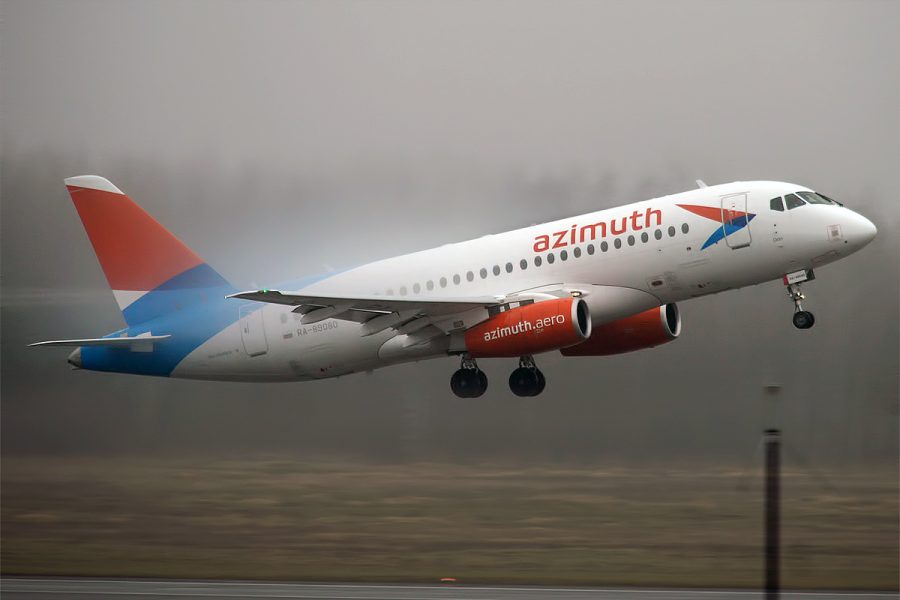 Azimuth RA 89080 Sukhoi Superjet 100 95LR 38549846276