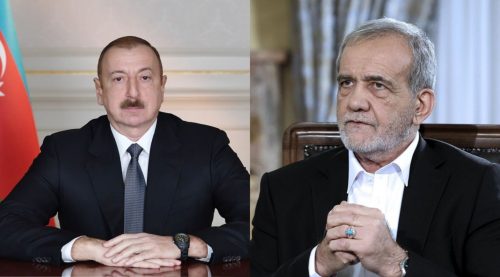 Ilham Eliyev Məsud Pezeskian