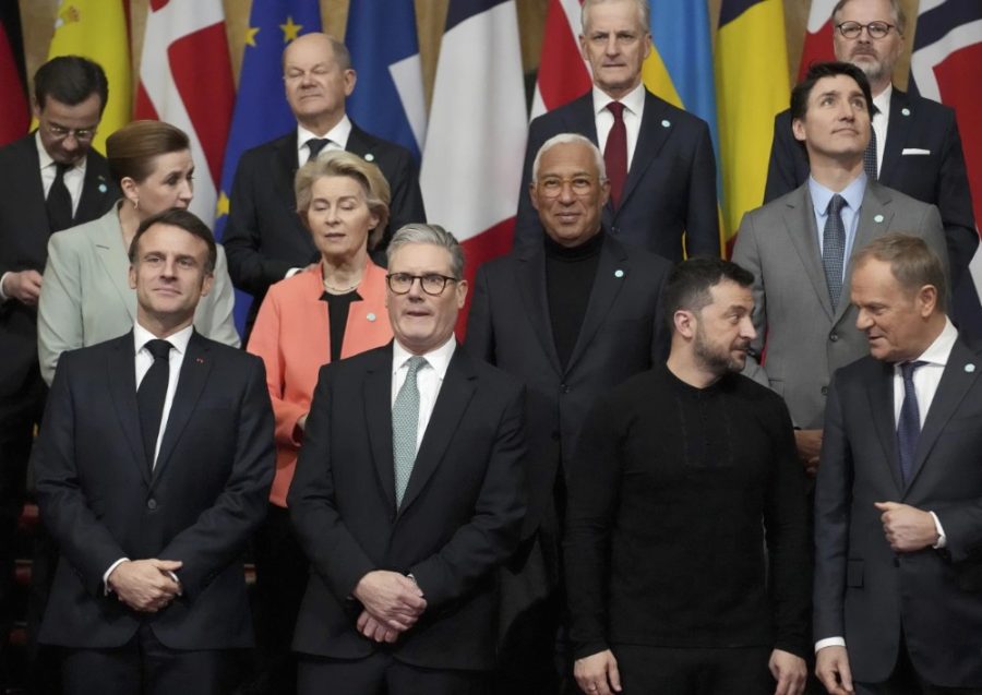 Avropa liderləri Zelenski üçün Londonda: sammit başladı - FOTOLAR