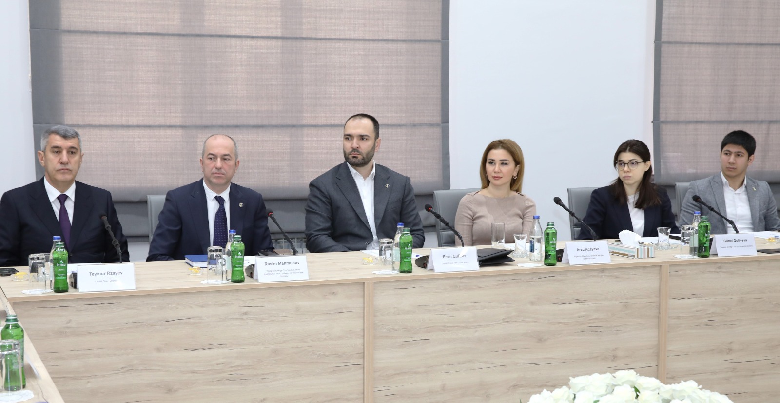 AHİK-də “Caspian Energy Club”un nümayəndələri ilə görüş oldu - FOTOLAR