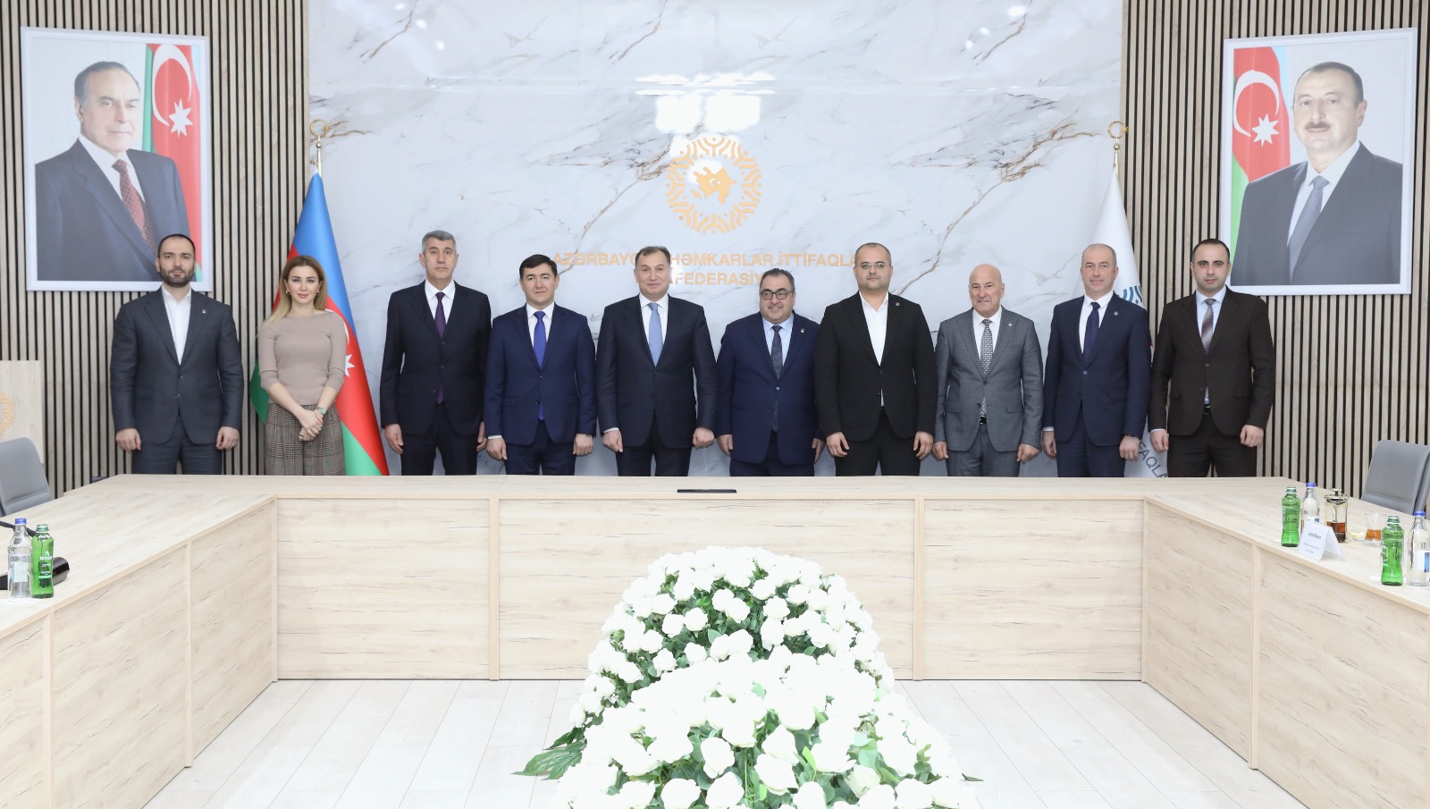 AHİK-də “Caspian Energy Club”un nümayəndələri ilə görüş oldu - FOTOLAR