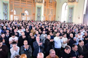 Azərbaycanda bayram namazı qılındı - FOTOLAR