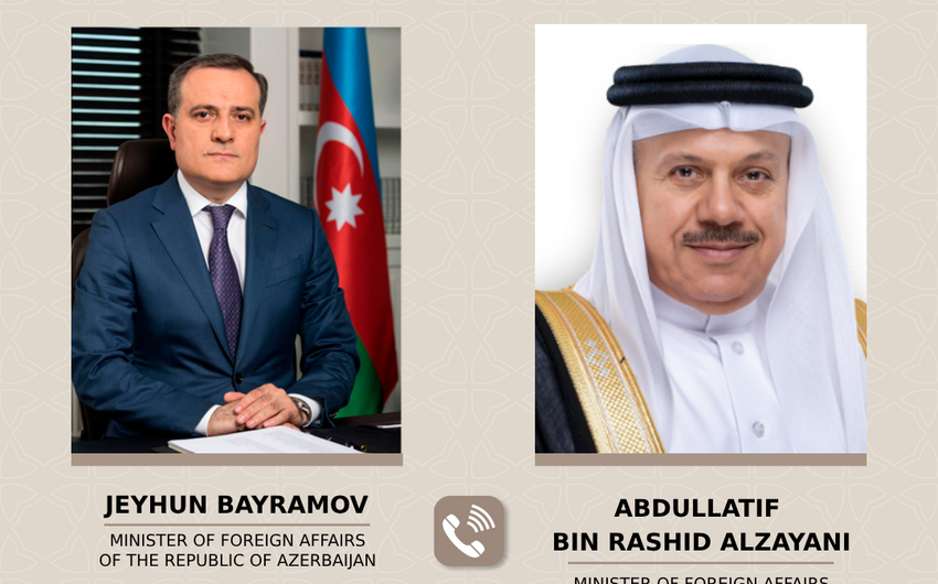 Azərbaycan və Bəhreyn XİN başçıları müzakirə apardı 1 ceyhun abdulleti