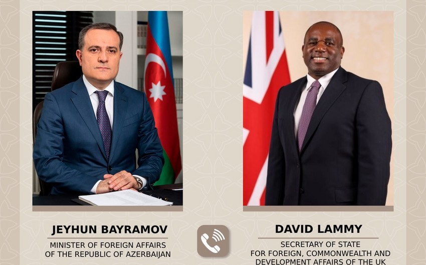 Ceyhun Bayramov britaniyalı həmkarı ilə danışdı 1 ceyhun lemmi