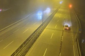 Bu yolda sürət həddi endirildi