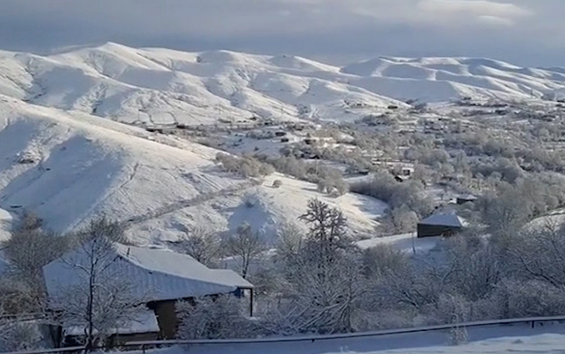 Gədəbəydə Novruz qarı... - VİDEO