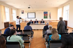 Niyazi Bayramov vətəndaşlarla görüş keçirdi - FOTOLAR