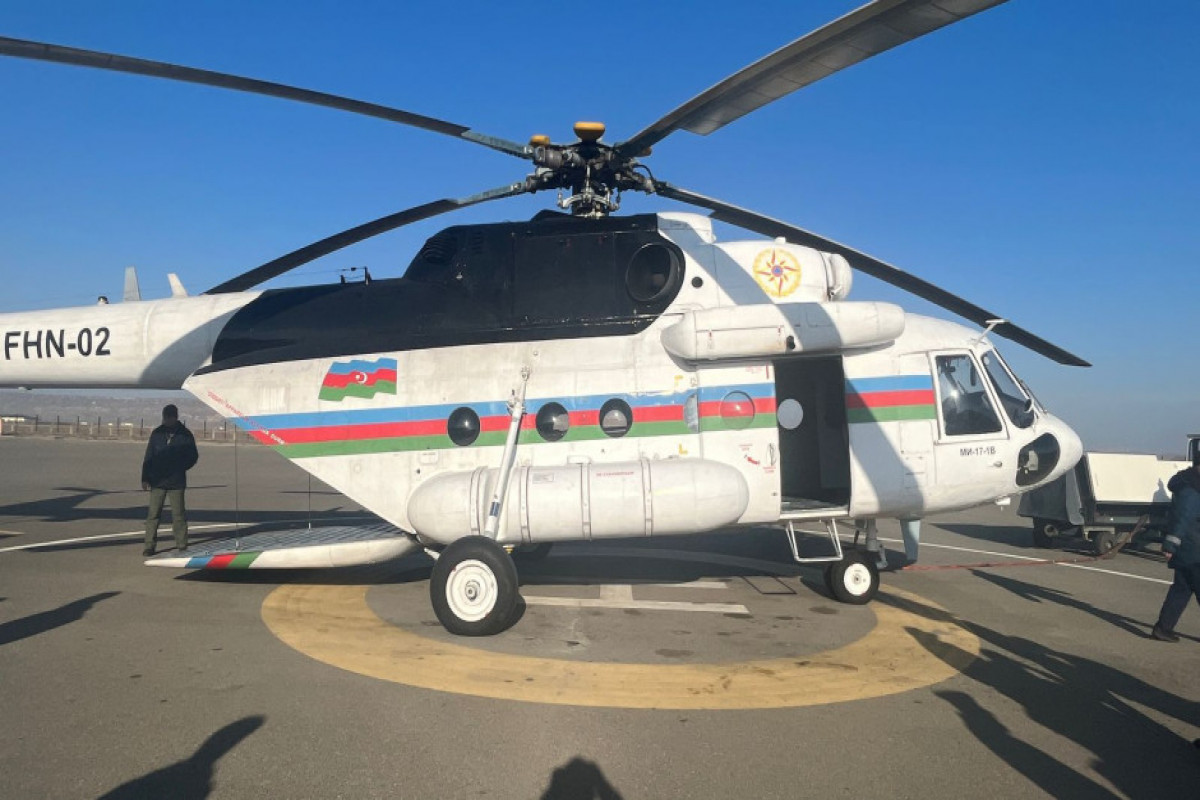 Helikopterlə vəhşi heyvanların peyvəndlənməsi... - VİDEO 1 Helikopterlə vəhşi heyvanların peyvəndlənməsi... - VİDEO