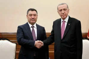 Ərdoğan Japarovla danışdı