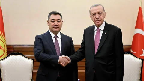 Ərdoğan Japarovla danışdı