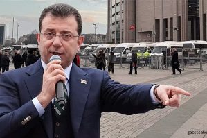 İmamoğlu belə saxlanılıb: ŞOK görüntülər - VİDEO