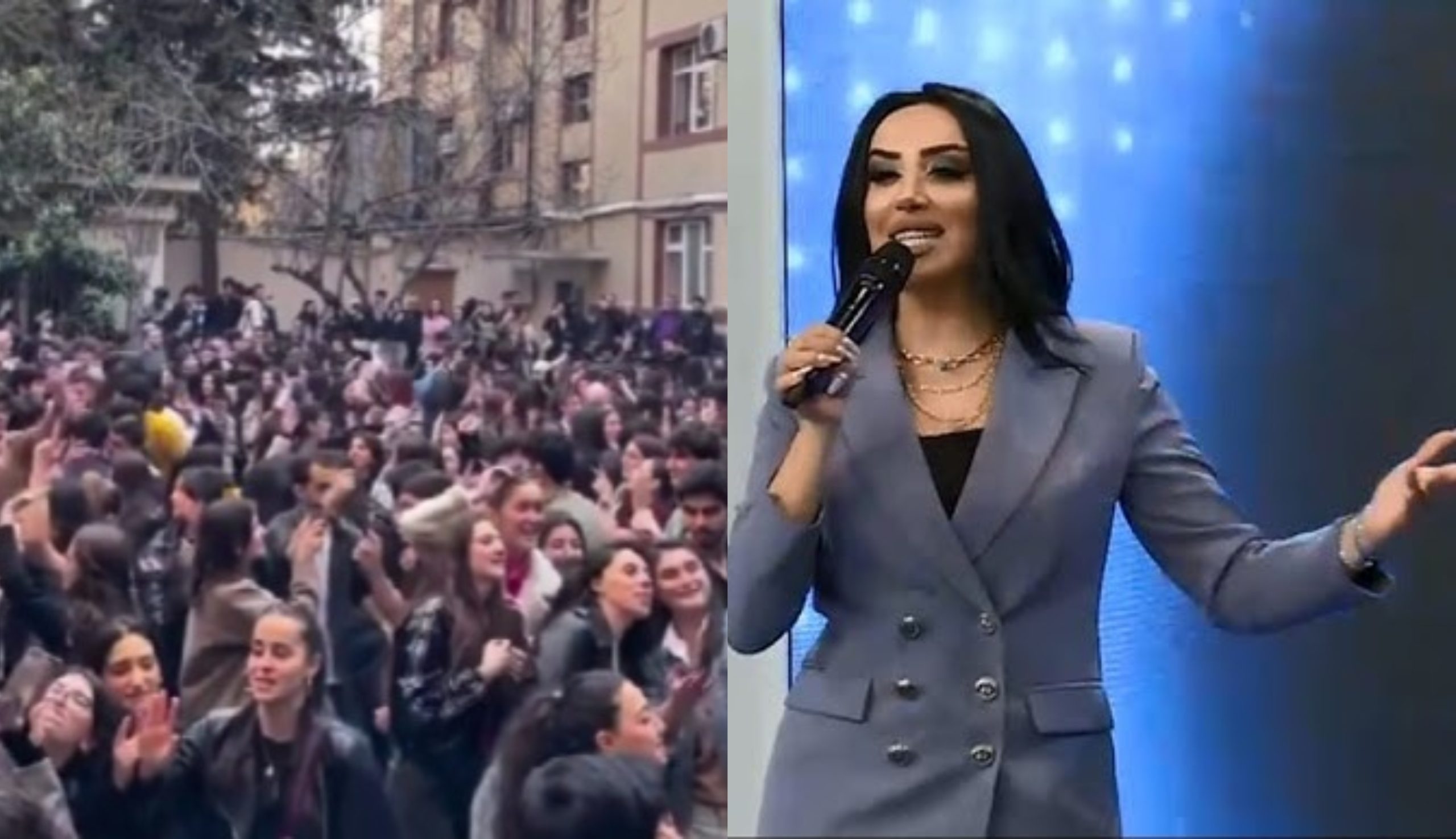Kəmalə Günəşli universiteti bir-birinə qatdı - Xəzərdən sərt cavab/VİDEO 1 kemale xezer scaled
