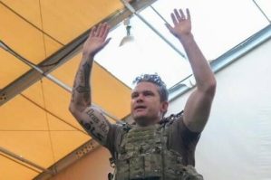 Heqsetin tatuları şok etdi: “kafir”, səlibçilərin şüarı… – FOTO