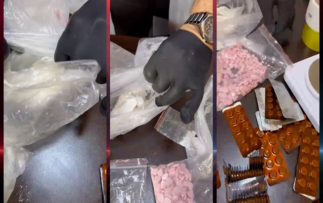 Sabunçuda 1 milyonluq kokain aşkarlandı - VİDEO
