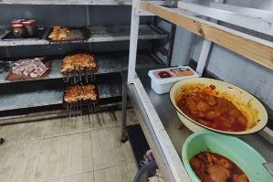 Daha bir restoranda xoşagəlməz mənzərə... - FOTOLAR