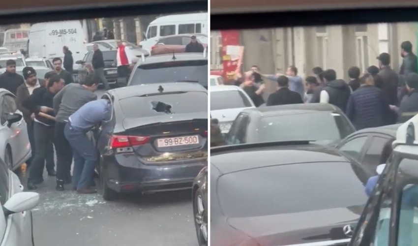 Bakıda sürücünün ölümcül döyülməsinin şok səbəbi... - VİDEO