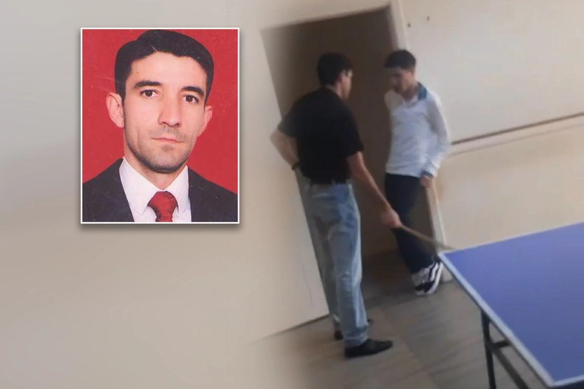 İdman müəllimi şagirdləri təhqir edib? - VİDEO