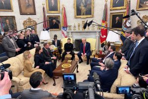 Zelenski onunla mübahisədən sonra ilk dəfə görüşdü - FOTO