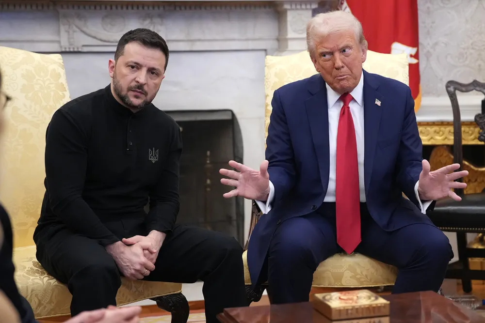 zelensky trump shortpost GettyImages 2202527975