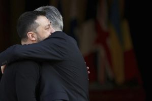 Avropa liderləri Zelenski üçün Londonda: sammit başladı - FOTOLAR