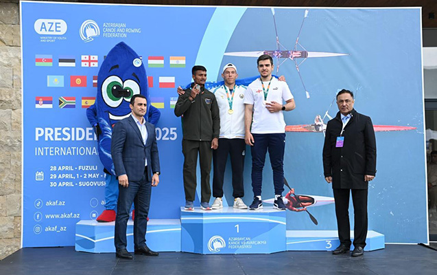 İlk yarış günündə idmançılarımızdan 3 medal - FOTOLAR