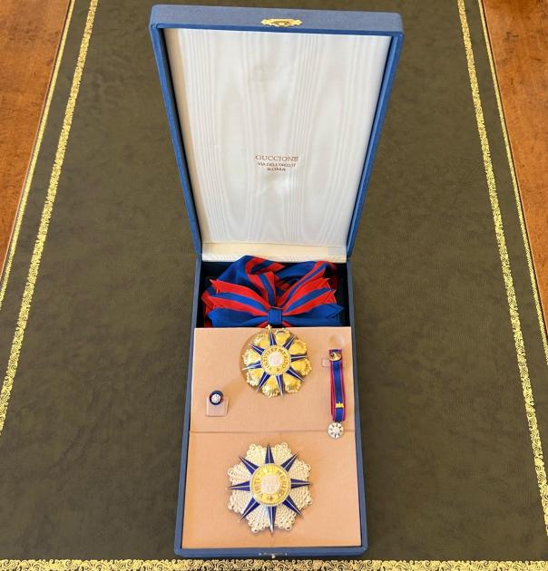 Azərbaycan səfiri Papa Cəngavər Ordeninin Böyük Xaçına layiq görüldü - FOTO