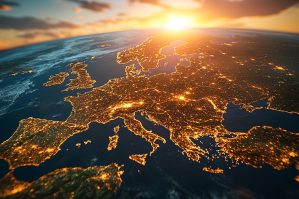 5g mobile telecommunication network tower europe stands tall symbolizing advanced connectivity