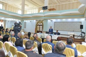 Taleh Qaraşov onların qayğı və problemlərini dinlədi - FOTOLAR