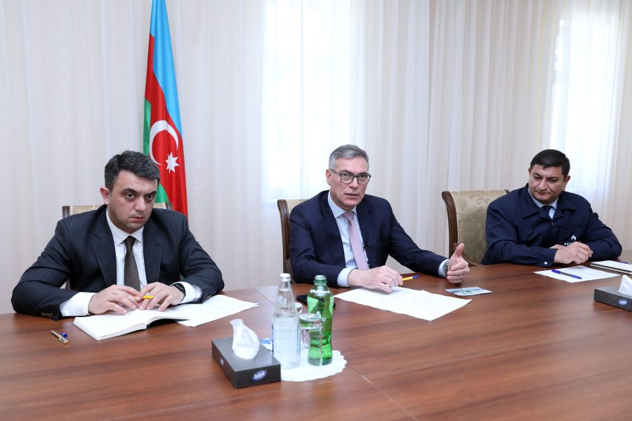 “Azəriqaz”ın baş direktoru Bərdə və Tərtər sakinlərinin müraciətlərini dinlədi - FOTOLAR