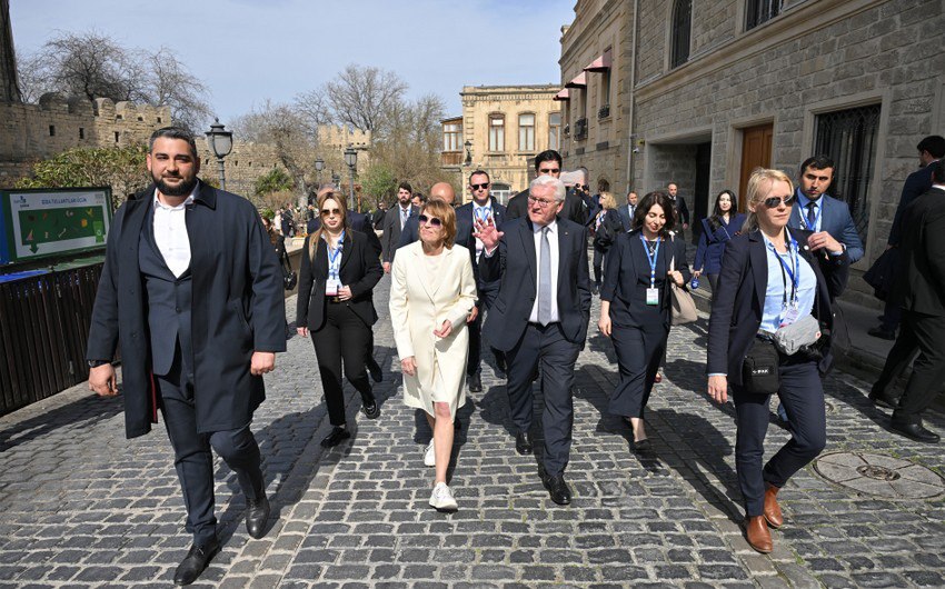 Ştaynmayer Ağ Şəhər və İçərişəhərdə - FOTOLAR