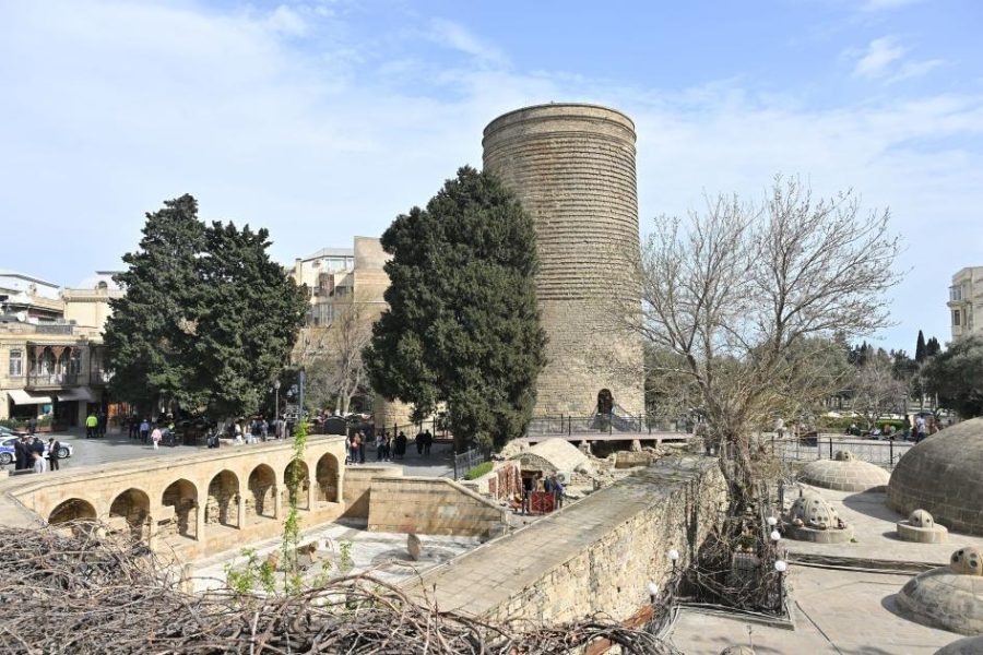 Ştaynmayer Ağ Şəhər və İçərişəhərdə - FOTOLAR