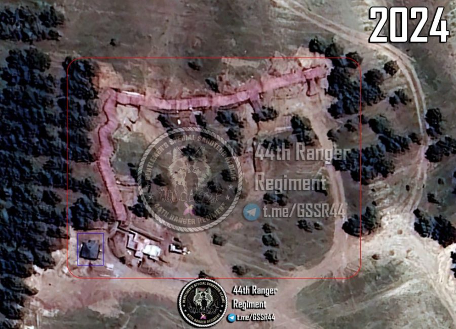 Ermənilərin sərhədimizdə irimiqyaslı atəş mövqeləri - FOTOLAR