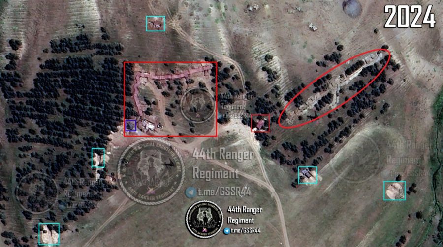 Ermənilərin sərhədimizdə irimiqyaslı atəş mövqeləri - FOTOLAR