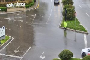 İşıqforların işində problemlər yaranır - FOTOLAR