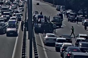 Aeroport yolunda qəza: yaralananlar var - FOTO