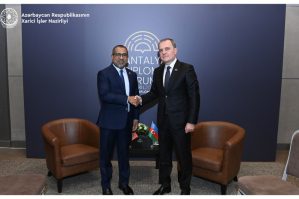 Ceyhun Bayramov Antalyada həmkarları ilə görüşdü - FOTO