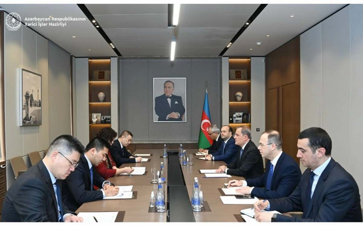 Ceyhun Bayramov Çinin yeni səfirini qəbul etdi - FOTOLAR 1 ceyhun lu