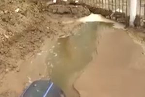 Çirkab suları hələ də Ceyranbatana axıdılır - VİDEO