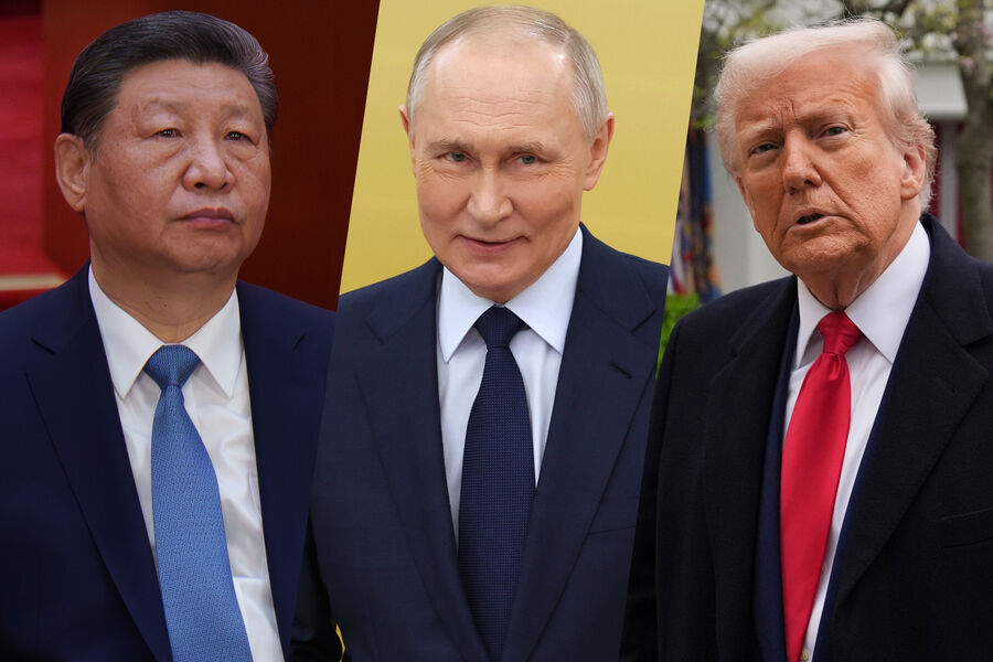 Dünyanın bölüşdürülməsi iddiasına reaksiya - "7 türk respublikası..." 1 cinpin putin tramp