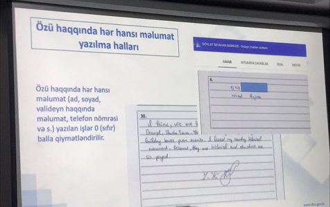 imtahan nomre