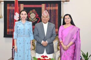 Leyla Əliyeva Nepal prezidenti ilə görüşdü - FOTO 25 leyal2