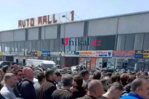 “Maşın bazarı”nda etirazlar başladı - VİDEO