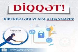 ”Bank hesabınıza müdaxilə” zəngləri dələduzluqdur - DİN