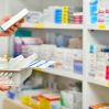 pharmacist filling prescription pharmacy drugstore