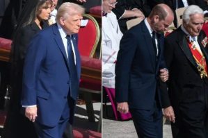 Papanın dəfn mərasimində geyim qaydalarını pozan rəsmilər…