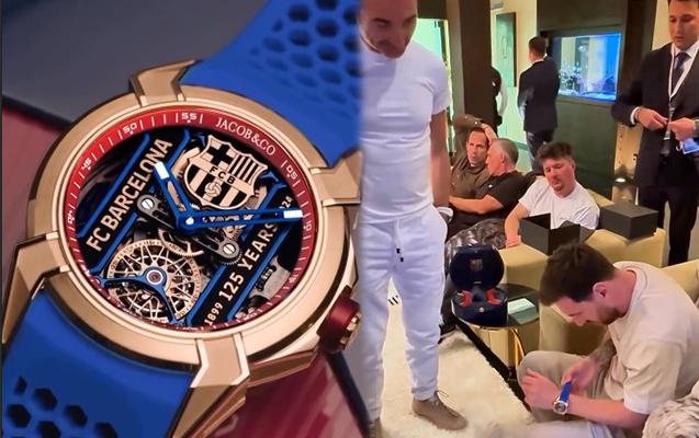 Adnan Əhmədzadədən Messiyə bahalı hədiyyə - VİDEO 1 Adnan Əhmədzadədən Messiyə bahalı hədiyyə - VİDEO