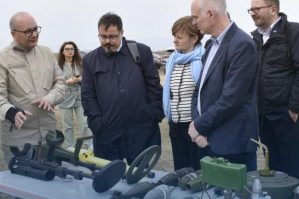 Avropalı diplomatlar Ağdamda: yenidənqurma işləri ilə tanış oldular - FOTO