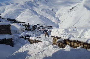 Xınalıqdan əsrarəngiz görüntülər - VİDEO